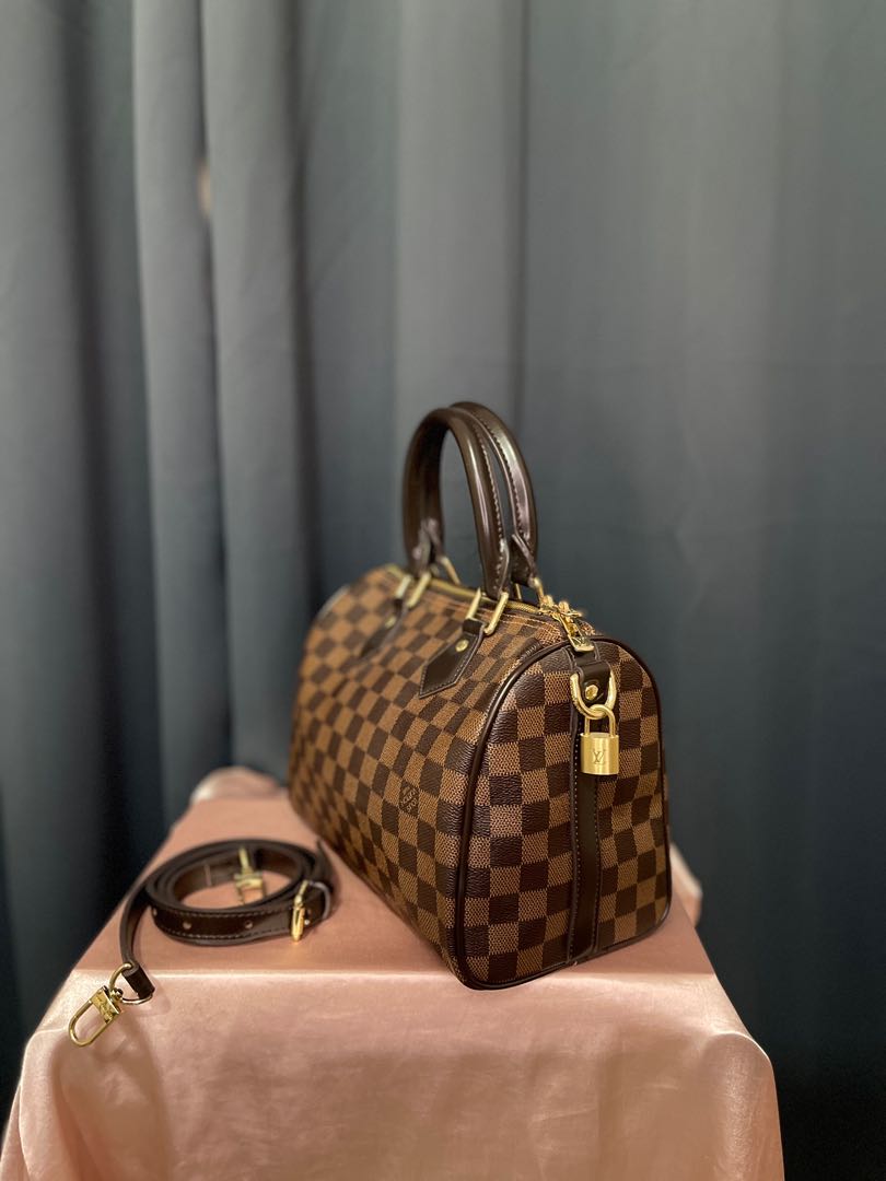 Louis Vuitton Speedy 25 Bandolier, Luxury, Bags & Wallets on Carousell