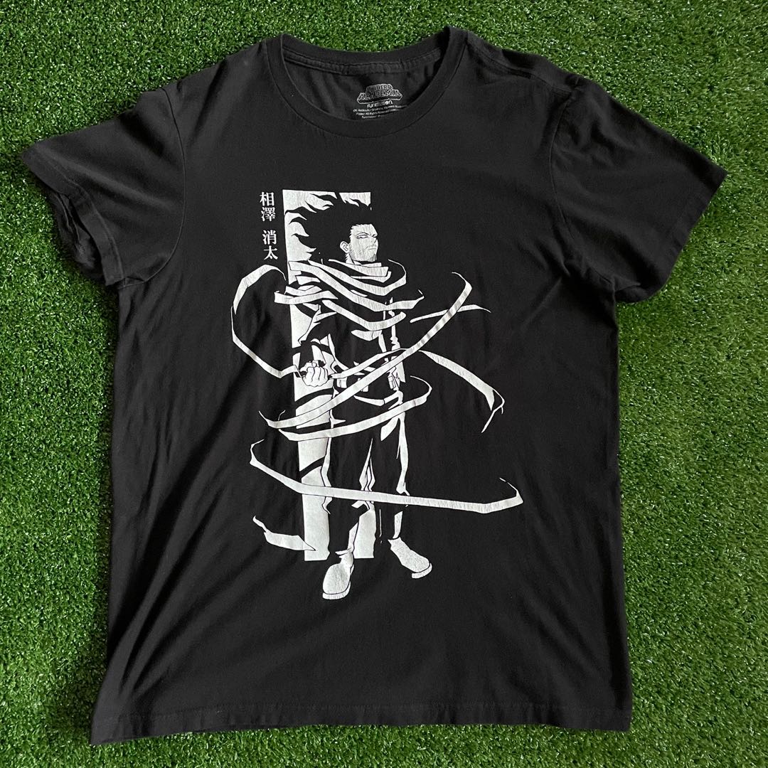 MHA Aizawa Shirt, Men's Fashion, Tops 