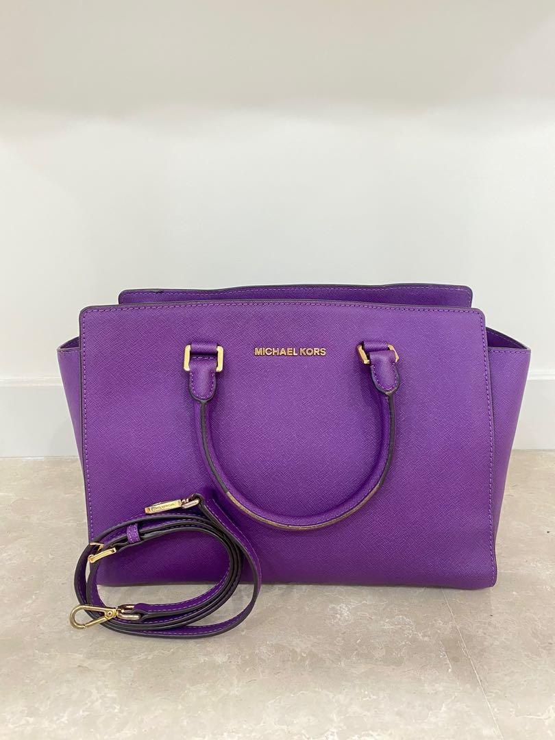 Purple Michael Kors Handbag | Vinted