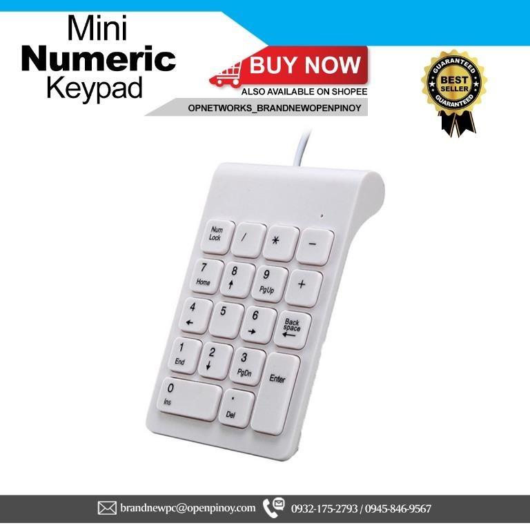 MINI NUMERIC KEYPAD, Computers & Tech, Parts & Accessories, Computer