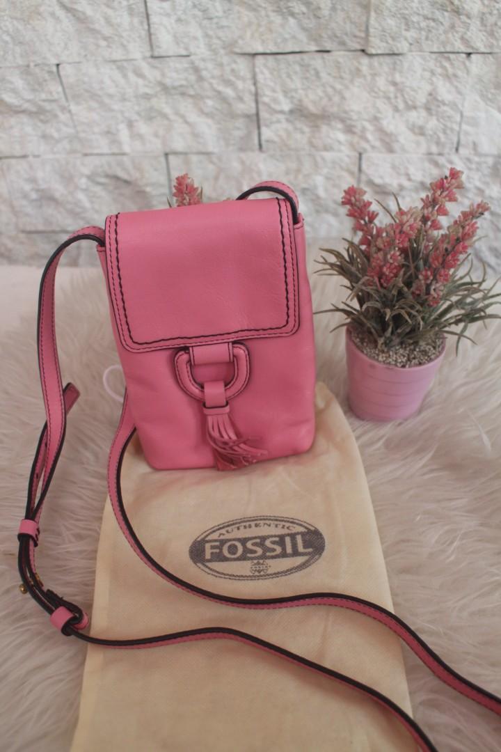 New Fossil Bobbie Phone Crossbody Fesyen Wanita Tas Dompet di Carousell