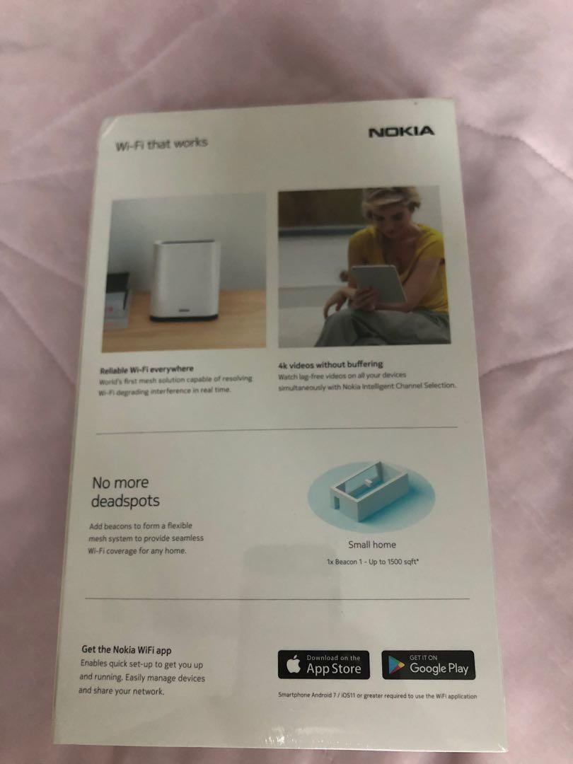 Nokia Router WiFi Beacon 1, Computers & Tech, Parts & Accessories ...