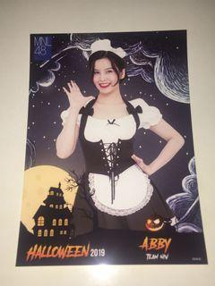Official MNL48 Photocard 2019 Halloween Maid Abby