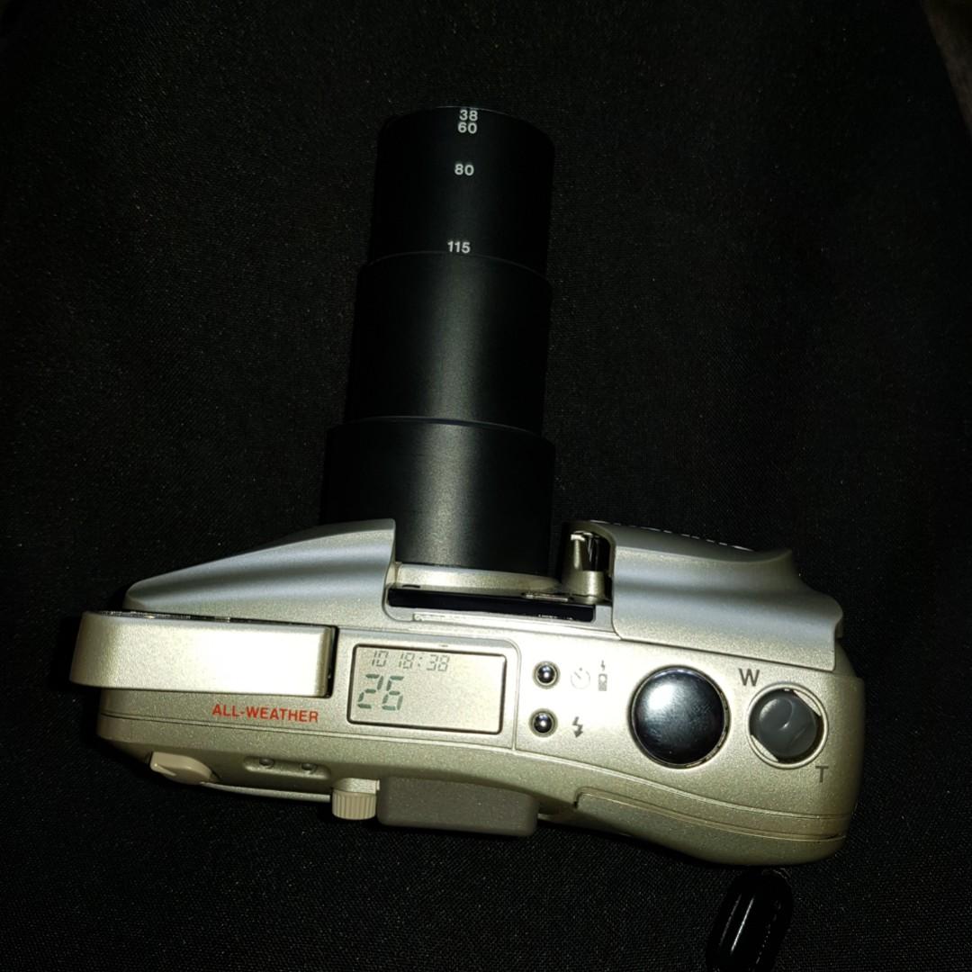 Olympus mju Zoom 115 35mm Point and Shoot Film Camera, Photography