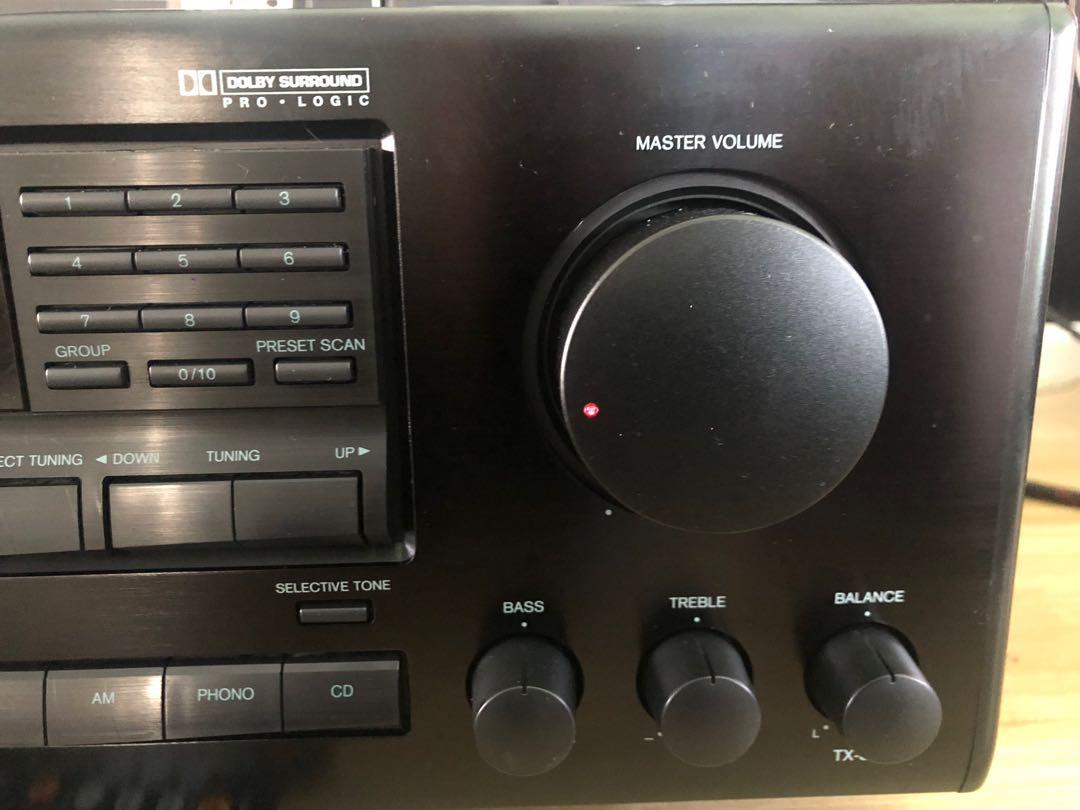 Onkyo TXSV525 5.1 Home Theater Surround Receiver w/ original remote