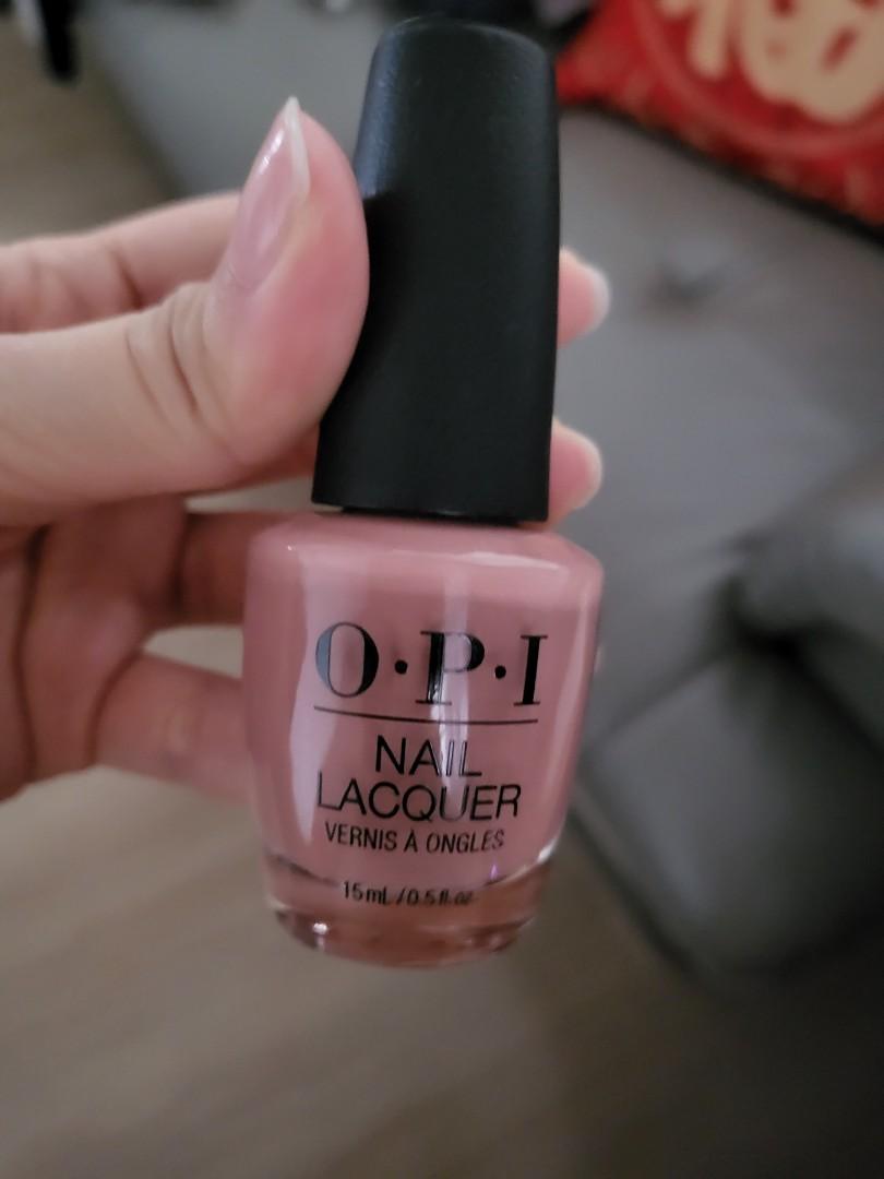 Opi Barefoot In Barcelona E41 15ml Medium Nude Cream Nail Polish Beauty Personal Care Hands Nails On Carousell