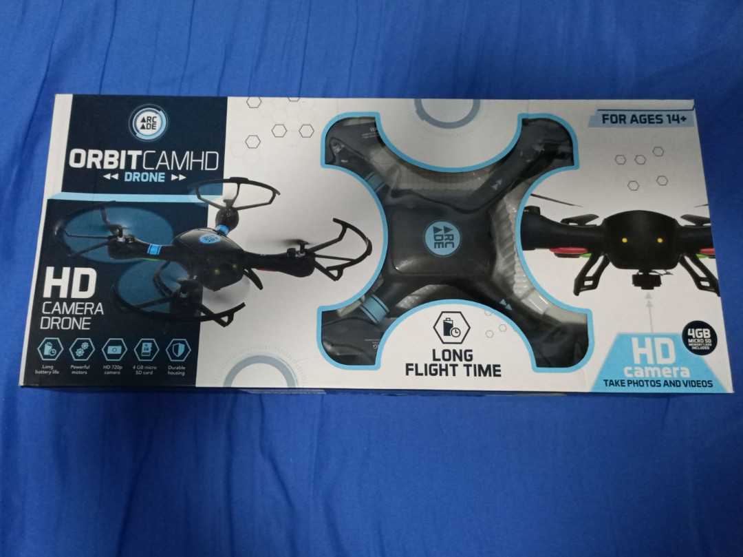 Dron arcade orbit camera hd top