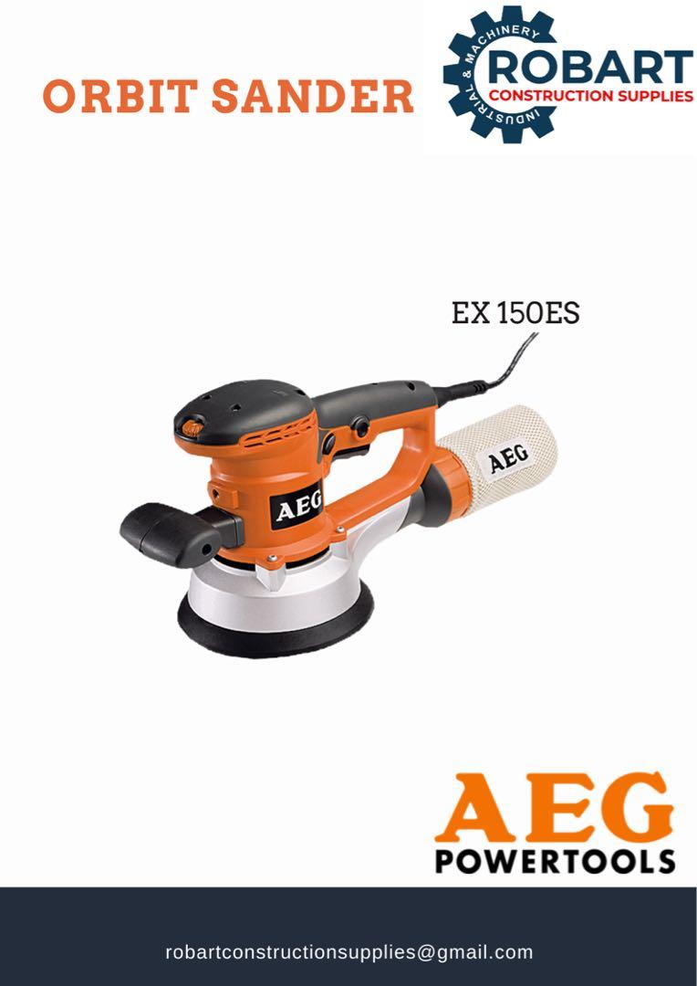 Orbit Sander (Category: Construction Tools & Equipment) located in Manila. Submitted by tina.sales (Listing ID 1146183777, Image 1). Description: BRAND : AEG POWERTOOLS MODEL : EX 150ES NOTE: The price depends on the model 𝑹𝑶𝑩𝑨𝑹𝑻 𝑪𝑶𝑵𝑺𝑻𝑹𝑼𝑪𝑻𝑰𝑶𝑵 𝑺𝑼𝑷𝑷𝑳𝑰𝑬𝑺 SEND US MESSAGE FOR INQUIRIES ‼️‼️ 🔵100% Trusted Supplier 🔵Competitive Price 🔵𝑾𝒆 𝒂𝒓𝒆 𝑫𝑻𝑰 𝑹𝒆𝒈𝒊𝒔𝒕𝒆𝒓𝒆𝒅 & 𝑩𝑰𝑹 𝐀𝐂𝐂𝐑𝐄𝐃𝐈𝐓𝐄𝐃 Products: ▫️Machinery
