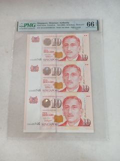 7 Running Numbers Singapore Ship Series $1000 Banknote, Hobbies & Toys ...