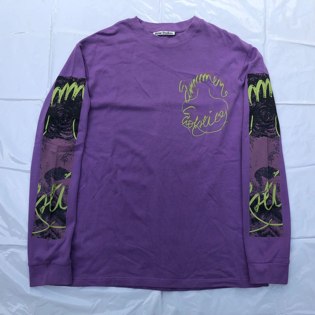 PO ACNE STUDIOS ART PAINT SWEAT SHIRT LONG SLEEVE VIOLET MEDIUM UNISEX STREET WEAR (Category: Coats, Jackets and Outerwear) located in Muntinlupa City. Submitted by roxclothing (Listing ID 1146196780, Image 1). Description: .