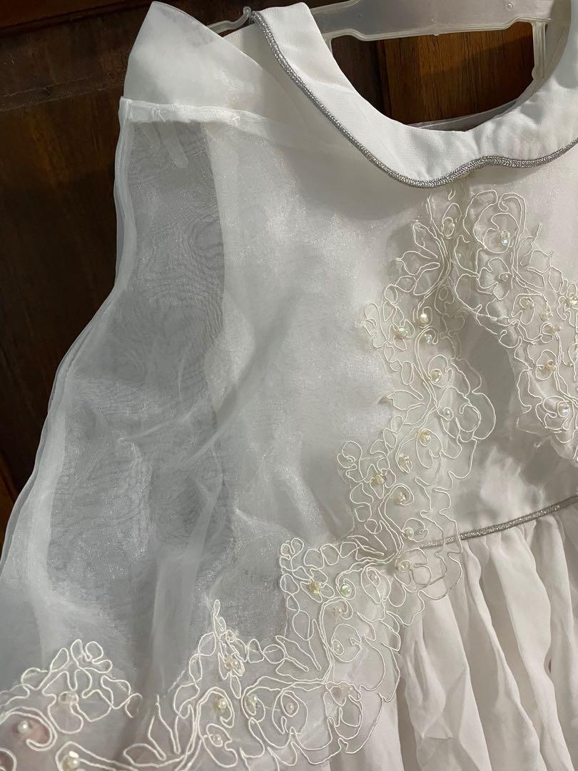 Preloved Girl Dress (Cotton On Kids White Princess Dress/Gown