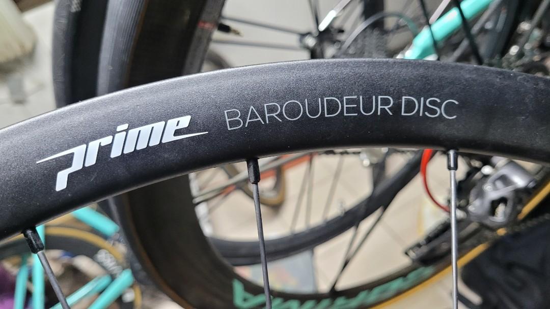 Prime baroudeur clearance road disc wheelset