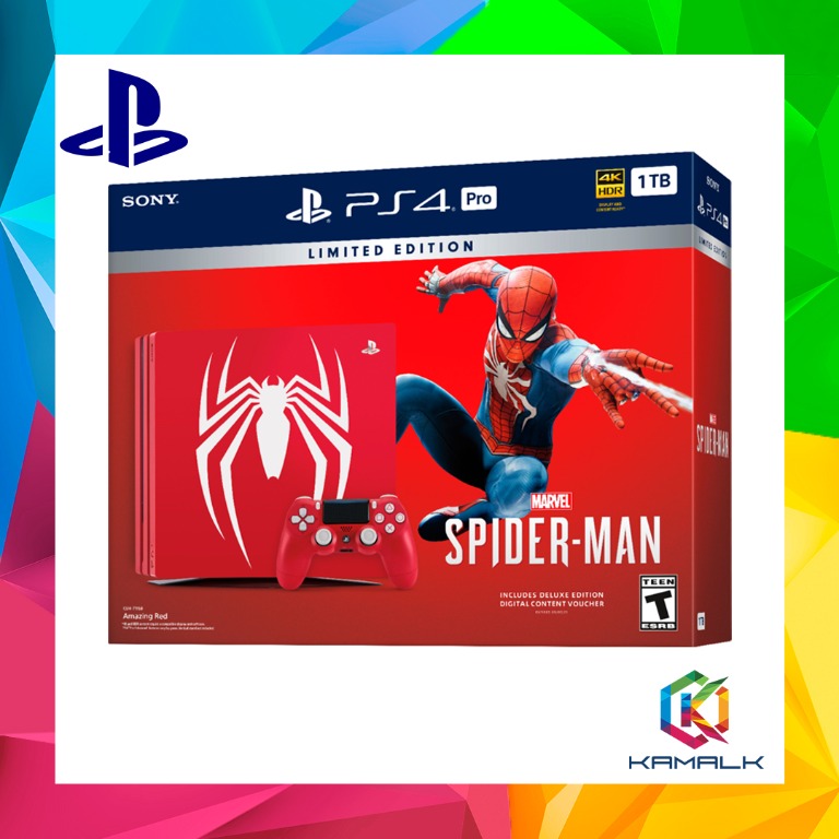 Playstation 4 pro shop spiderman