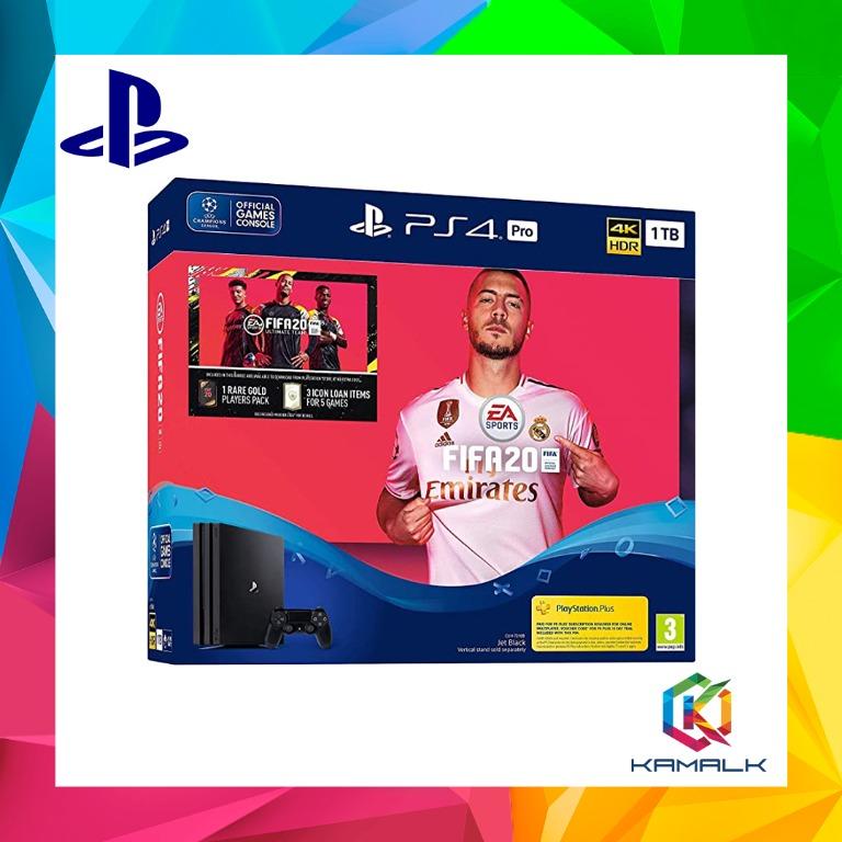 Ps4 pro with fifa 20 bundle store