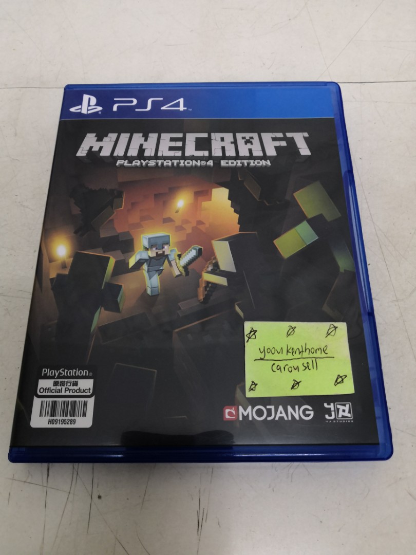 Minecraft ps4 used outlet