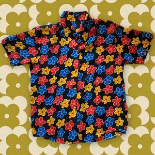 Psychedelic Flower Button up shirt