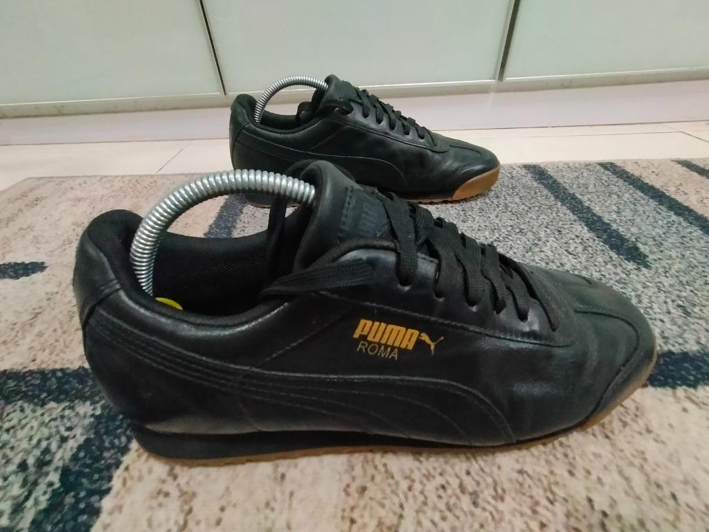 Puma roma leather shoes online