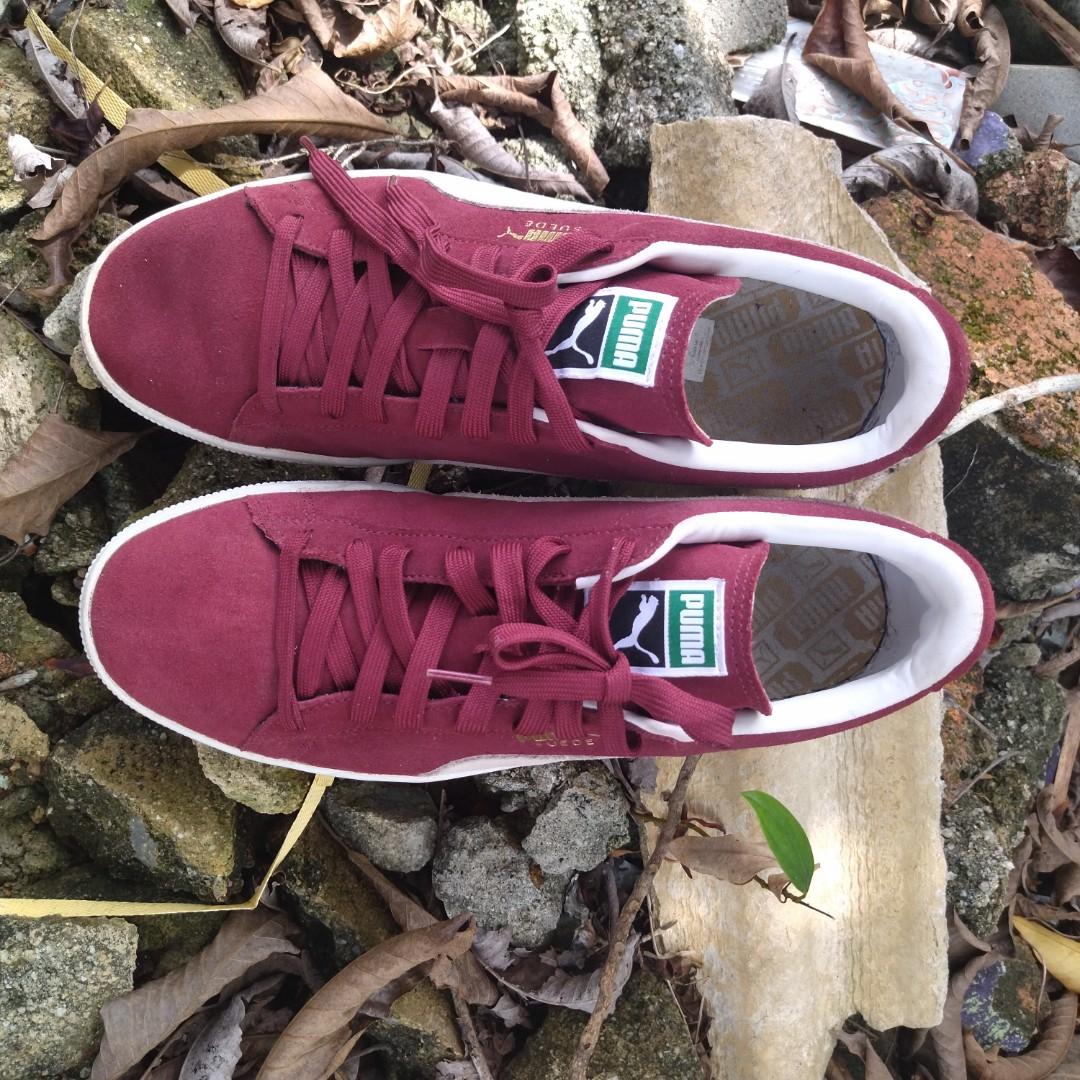 Puma suede classic cabernet top