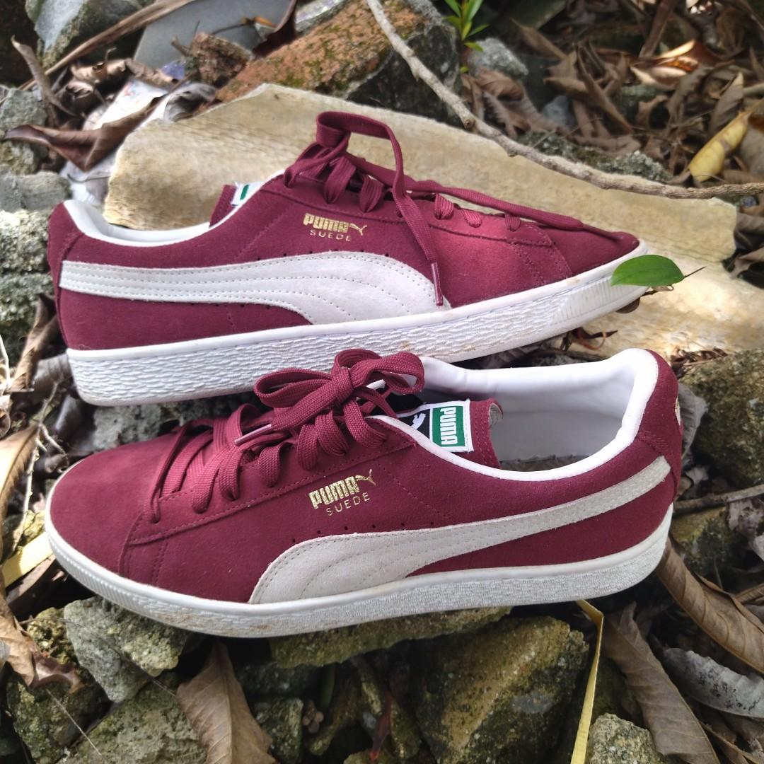 Puma suede classic cabernet clearance
