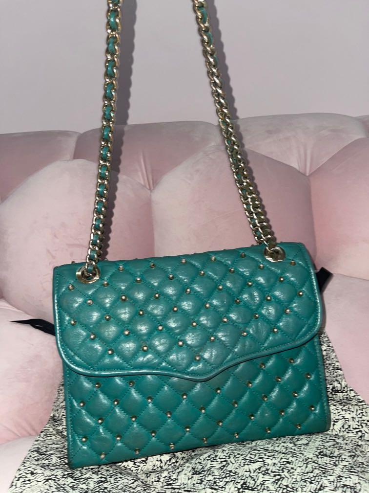 Rebecca minkoff studded tote outlet