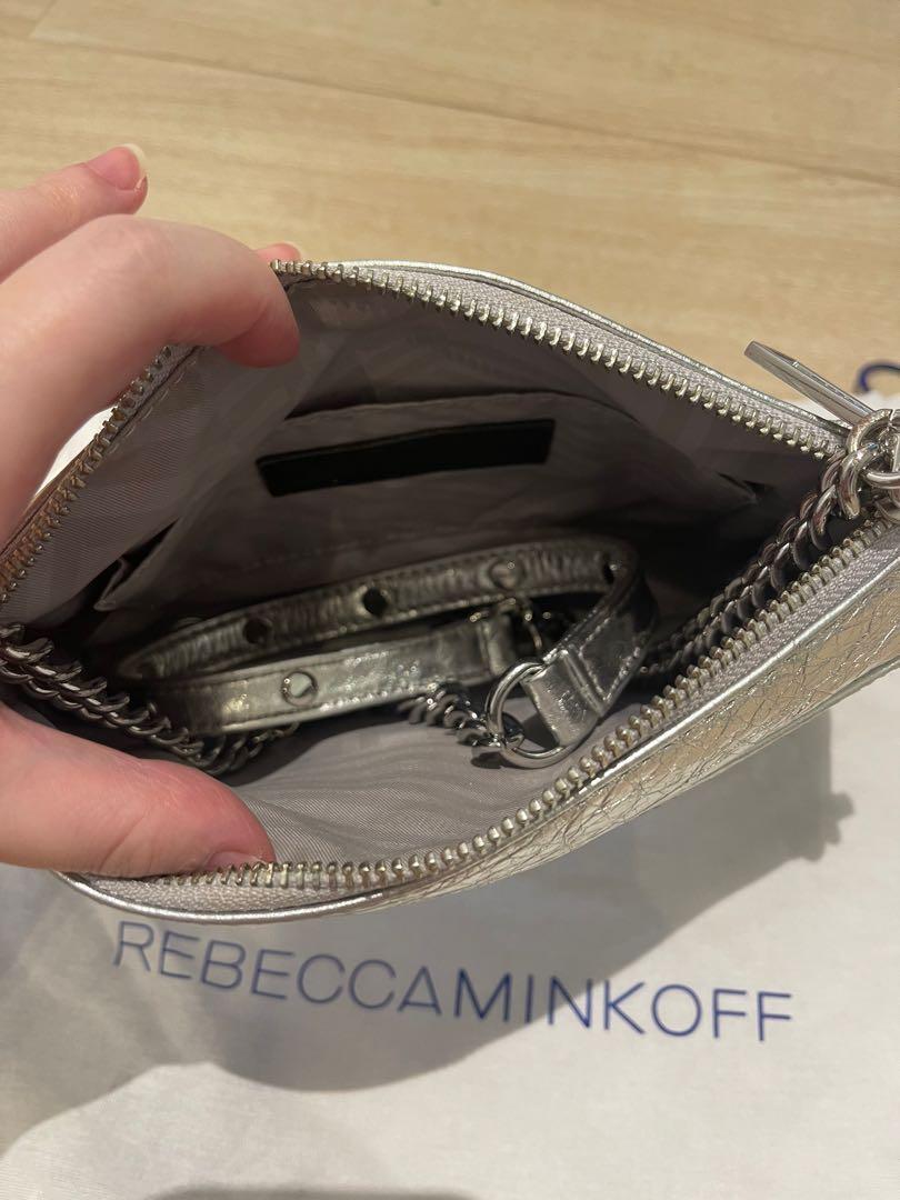 Rebecca Minkoff Silver Crossbody Bag