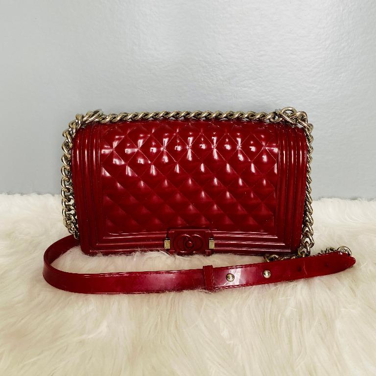 Red ToyBoy Jelly Bag, Women's Fashion, Bags & Wallets, Cross-body Bags on  Carousell