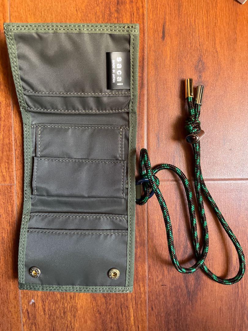 sacai porter trifold wallet, 其他, 其他- Carousell