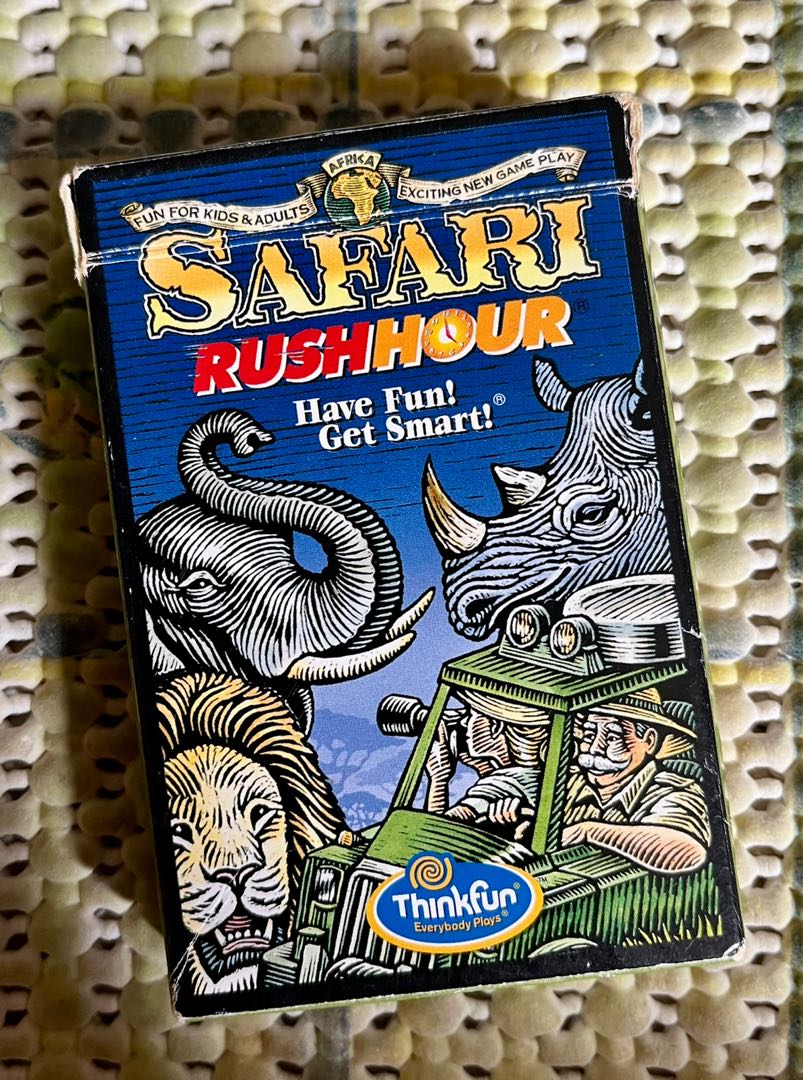 safari rush hour cards