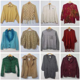 SALE CUCI GUDANG! Rajut Tebal cardigan sweater vest @Semarang