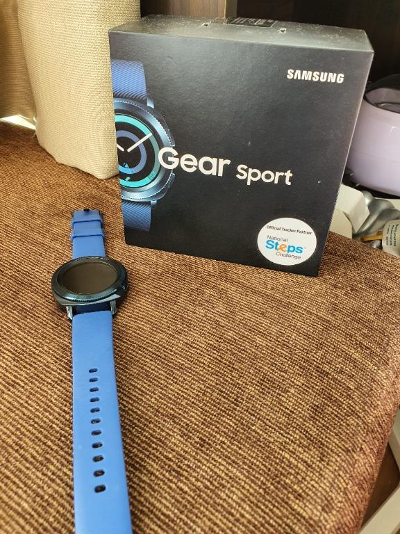 Samsung Gear Sport 42mm smartwatch Bluetooth Mobile Phones Gadgets Wearables Smart Watches on Carousell