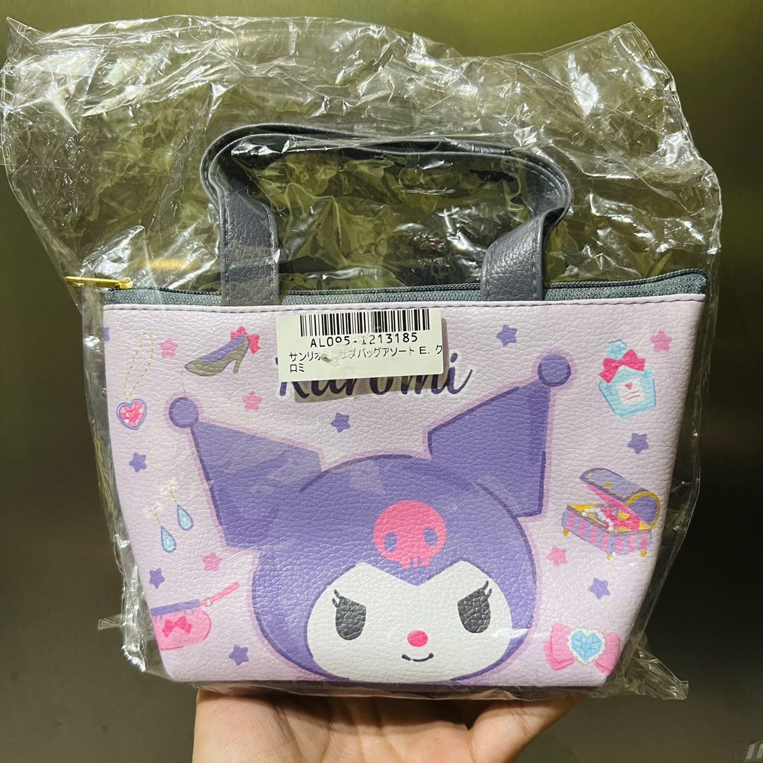 Rainbow Sanrio Official Japan Cinnamoroll Flat Pouch Zipper Bag