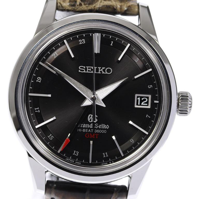 seiko Grand Seiko SBGJ019 Mechanical Hi-Beat GMT 手錶, 名牌, 手錶- Carousell