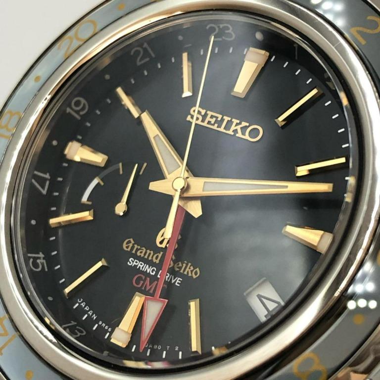 Grand seiko spring hot sale drive gmt sbge015