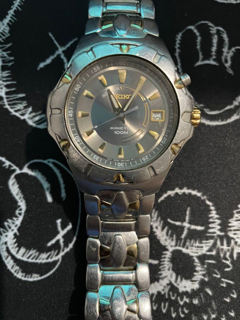 Seiko kinetic 5m62 best sale price