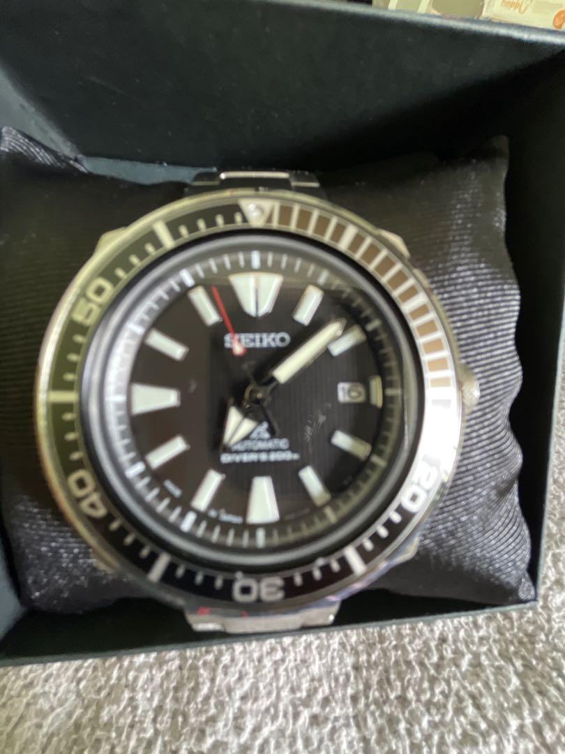 Seiko Samurai SRPE35J1 Men s Fashion Watches Accessories