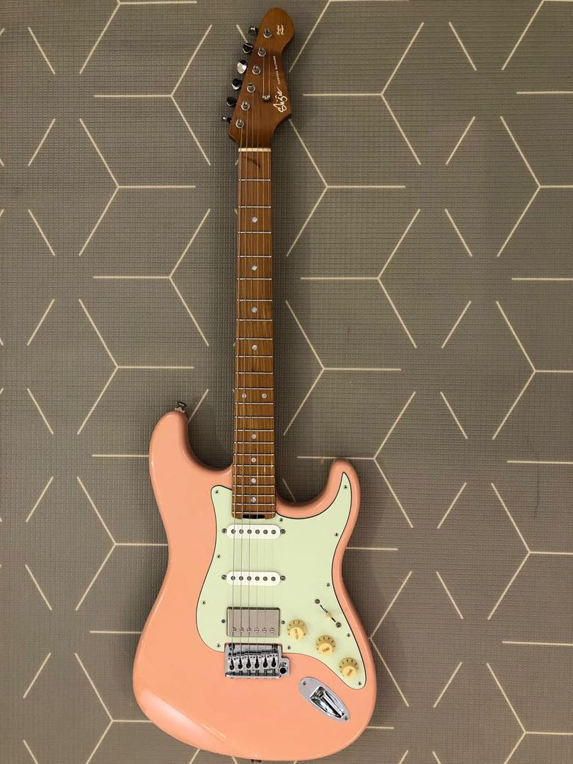 Shijie STE hss stratocaster guitar w stainless steel frets