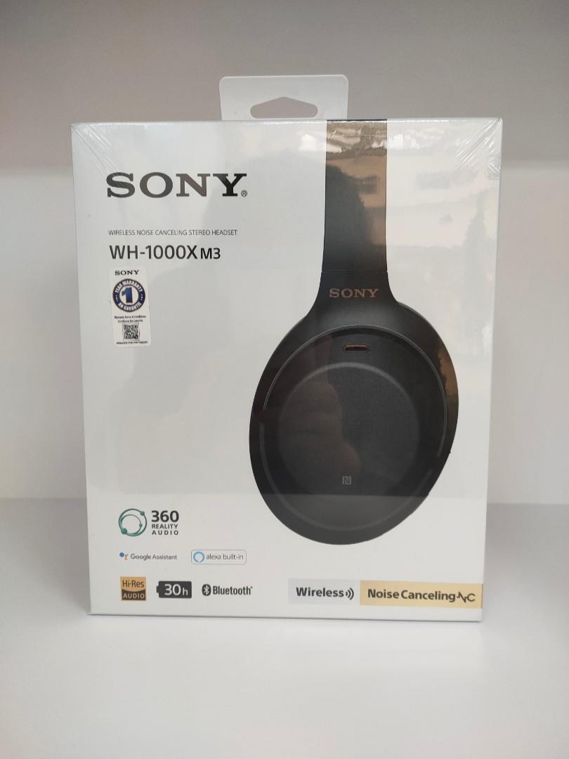 Sony WH 1000XM3 Noise Cancelling Truly Wireless Headphone with Google Assistant Audio Headphones Headsets on Carousell
