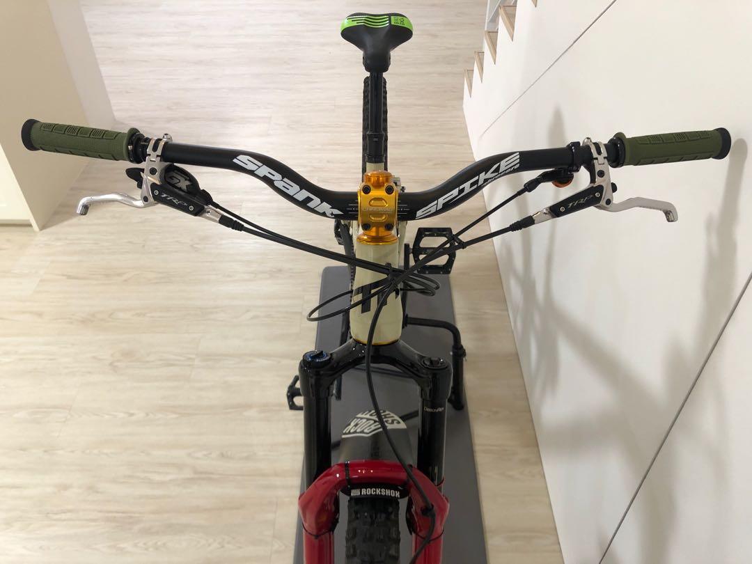 Mtb handlebar 50mm rise clearance