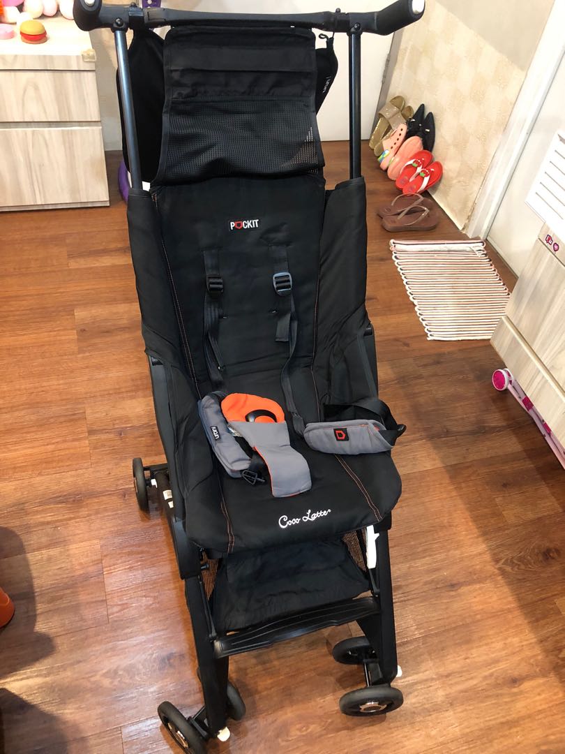 Stroller Pockit CL 839 black Bayi Anak Kereta Kursi Goyang