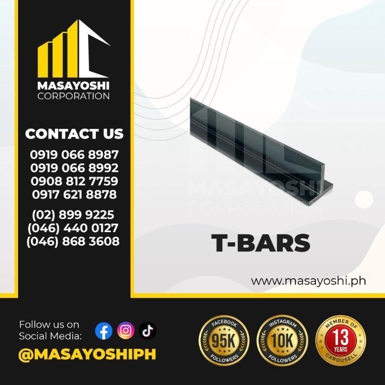 TBars Metal Bars Industrial Bars Metal Steels Construction