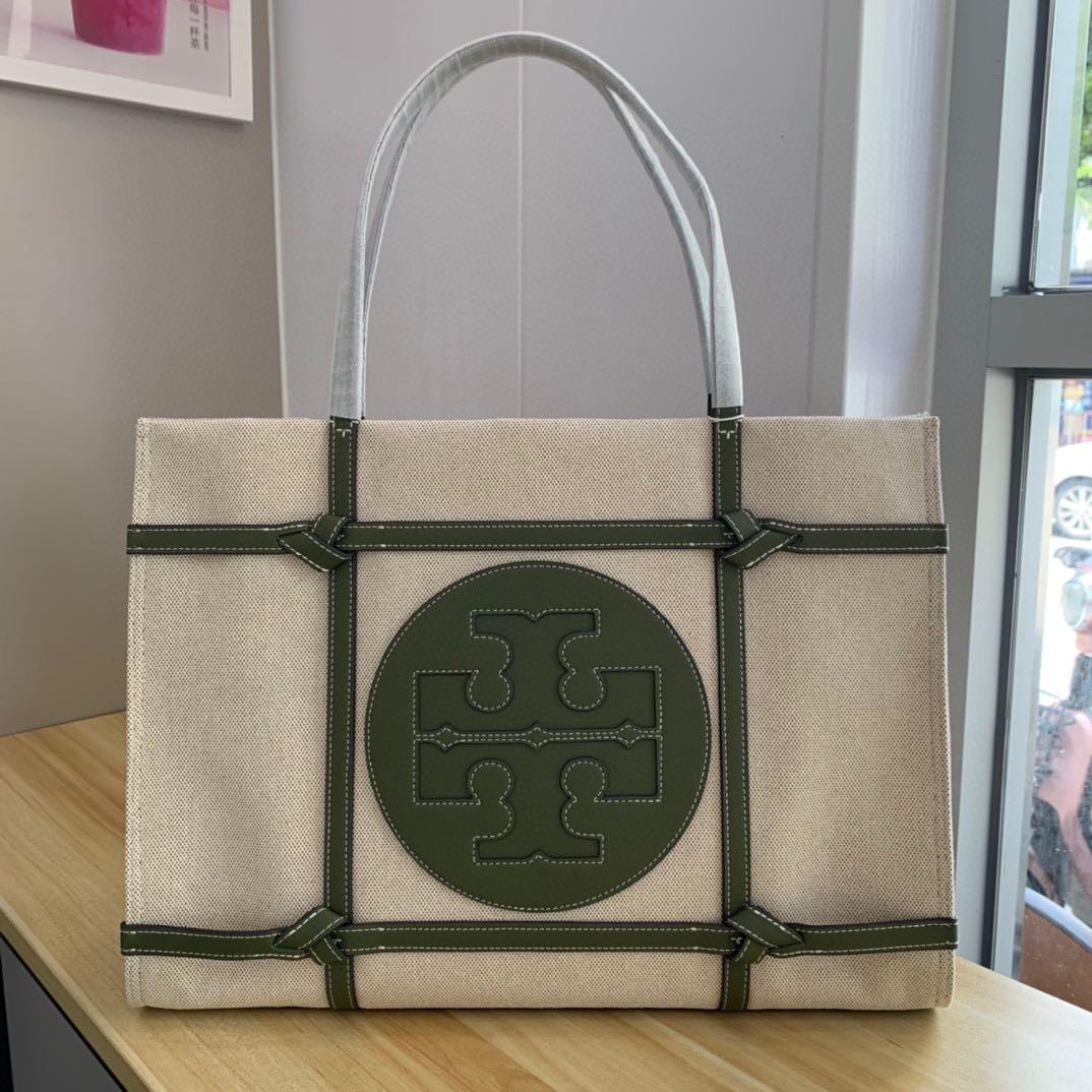 Tory Burch blake canvas tote Bag handbag shoulderbag, Women's Fashion, Bags  & Wallets, Tote Bags on Carousell