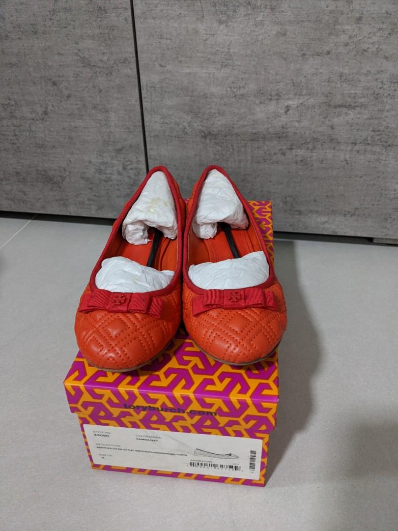 Tory burch marion hotsell quilted ballet flat