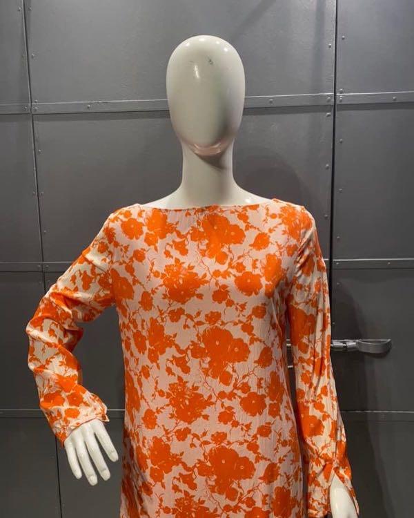Tory burch printed shift dress sales