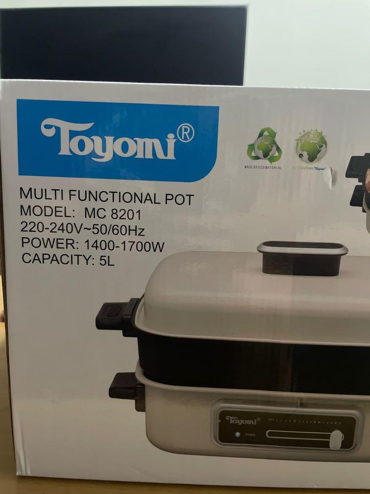 Toyomi Multi Functional Pot MC 8201 on Carousell