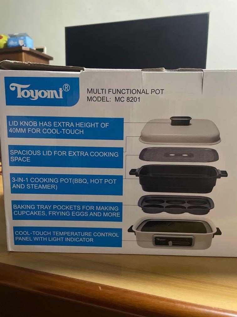 Toyomi Multi Functional Pot MC 8201 on Carousell