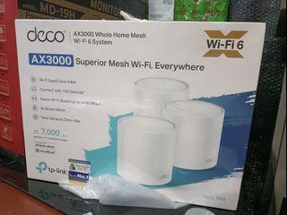 TP-LINK Deco X60 (3-pack) AX3000 Whole Home Mesh Wi-Fi System