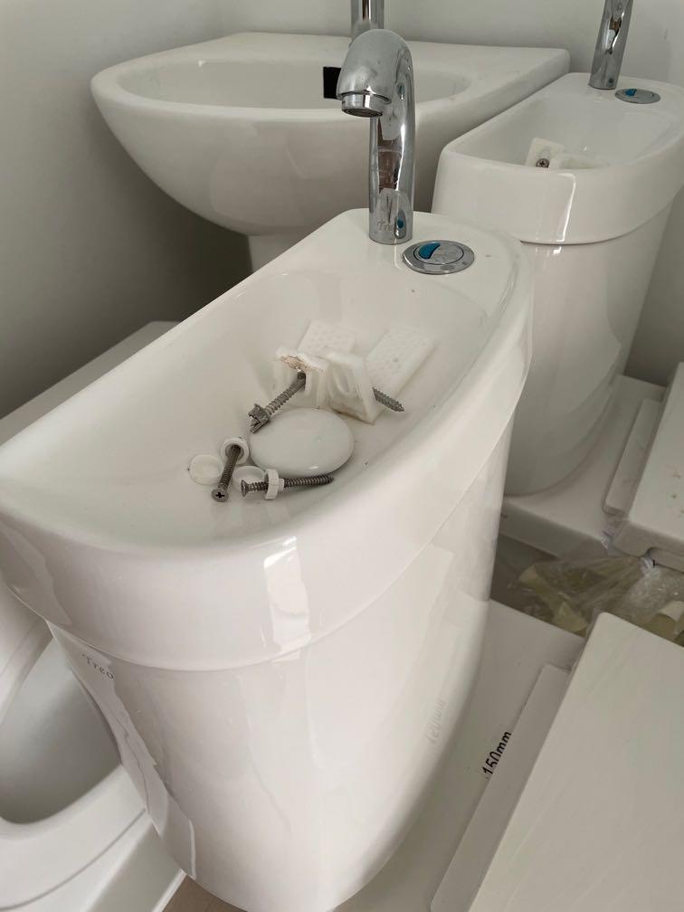 Treo Toilet Bowl (HDB water saving toilet bowl), Furniture & Home