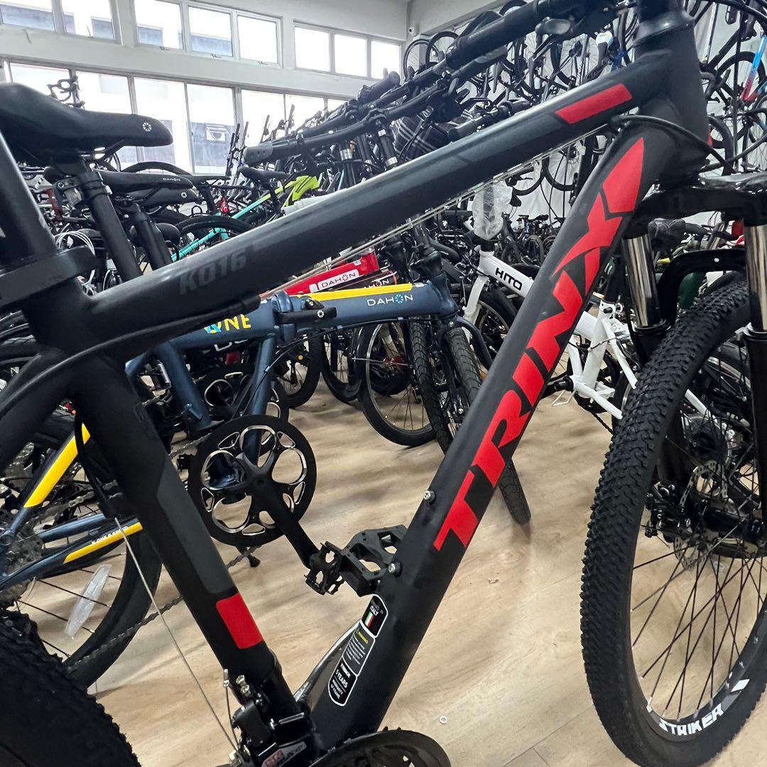 Trinx k016 mountain bike mtb bicycle trail suspension shimano hardtail
