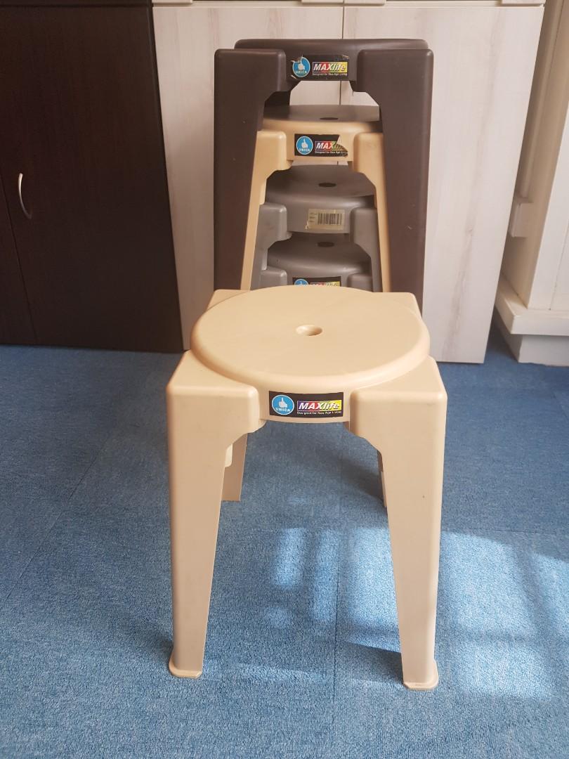 Unica plastic cheap stool