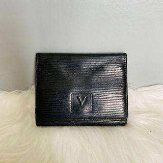 Valentino Cardini Vintage Black Leather Wallet